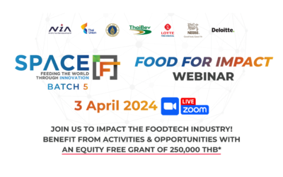 SPACE-F batch 5 application is now OPEN! 3rd April 2024 (Wed), 15.30-17.00 (GMT +7)